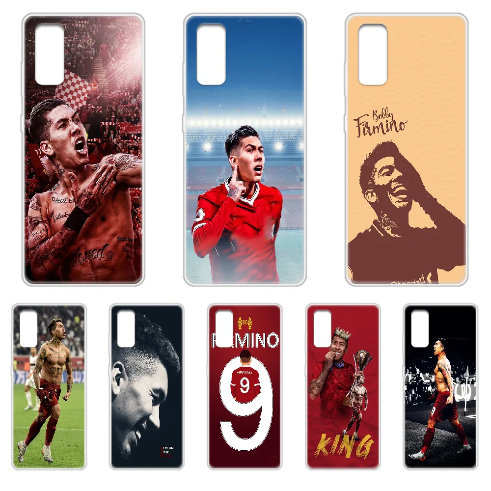 Футбольный чехол для телефона rotto Firmino корпус SamSung Galaxy S 7 8 9 10 11 20 a 20e 50 51 70 71 Plus Edge