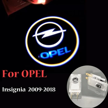 

For Opel Insignia 2009 2010 2011 2012 2013 2014 2015 2016 2017 2018 2 Pieces Car Welcome Light Ghost Shadow Lamp