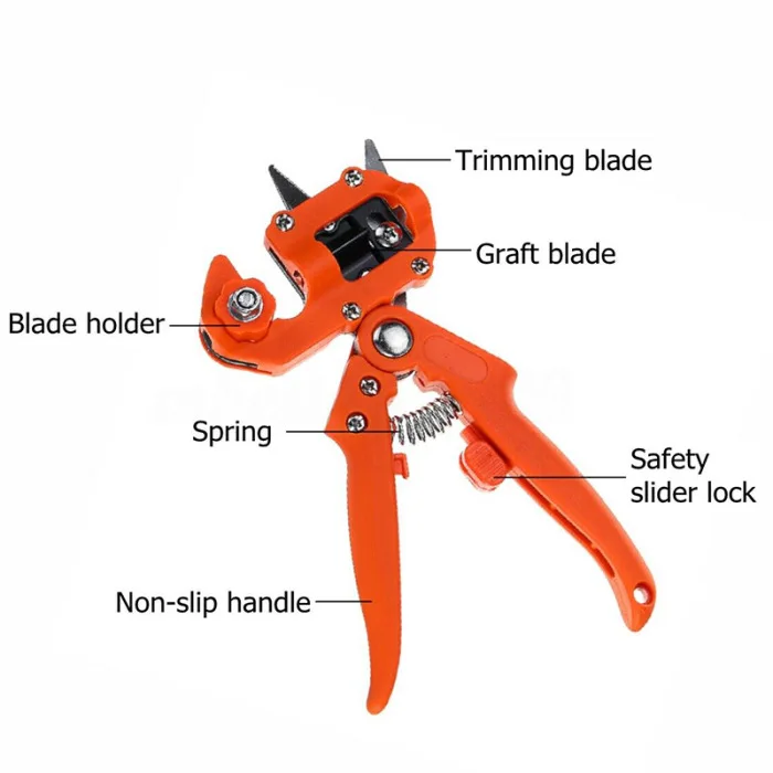 Grafting Machine Fruit Tree Pruner Garden Farming Pruning Shears Scissor BJStore