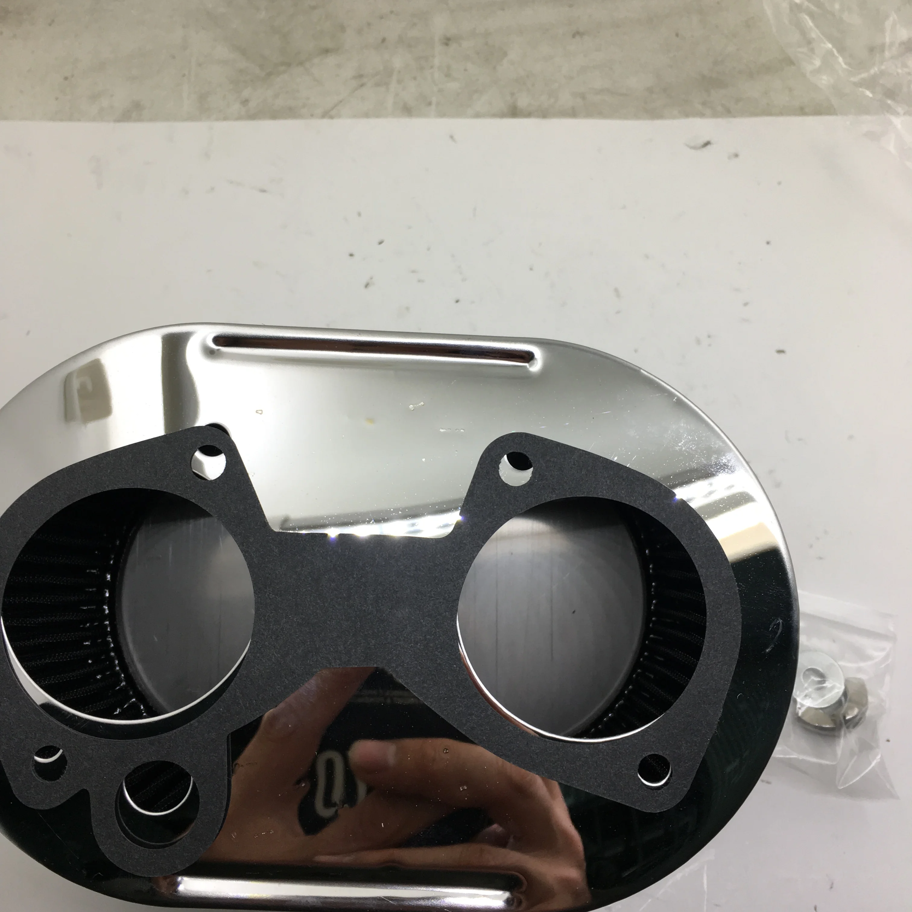Воздушный фильтр SherryBerg FAJS EMPI для Dellorto DHLA Weber 40 45 48 50 55 DCOE 100 мм 3,9" глубокий Карбюратор carb фильтр
