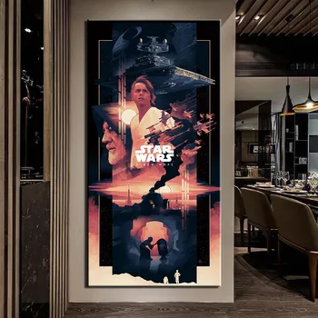 

Home Decor Canvas Painting Star Wars Wall Art 1 PCS Picture Canvas Prints Modern Wall Pictures for Living Room
