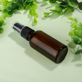 

30/50/100ml Empty Amber Glass Bottle Portable Glass Travel Spray Bottles for Essential Oil perfume Mist Spray Container TSLM2