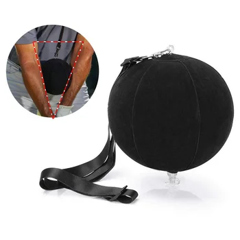 

Dropshipping Golf Swing Trainer Bal Met Smart opblaasbare Helpen Houding Correctie Training Voor Golfers Smart Impact Bal