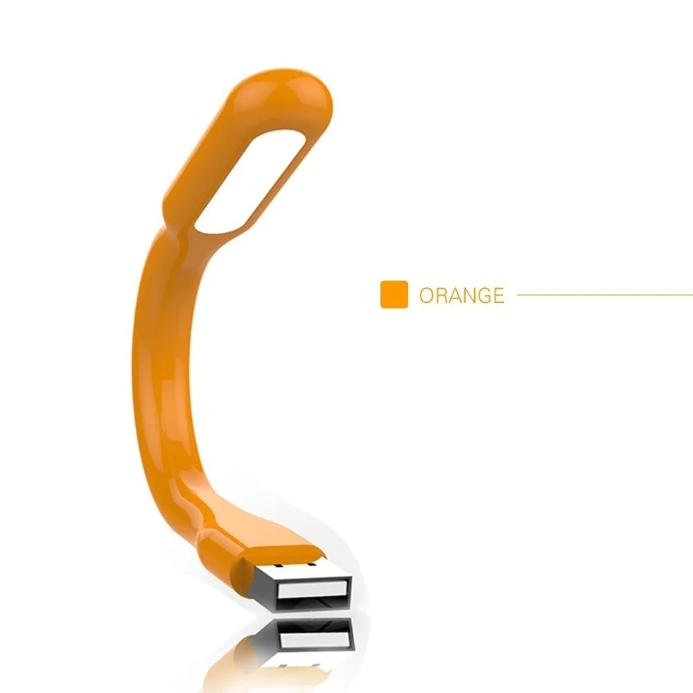 Гибкий ультра яркий мини светодиодный USB светильник для чтения, компьютерная лампа для ноутбука, ПК, внешний аккумулятор, мини светодиодный светильник