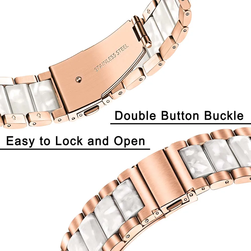 Ремешок из полимера и нержавеющей стали для Apple Watch iWatch SE 6 5 4 3 2 1 44/40/42/38 мм|Ремешки