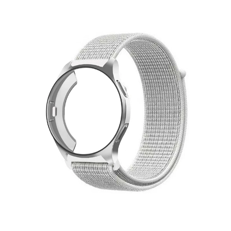 A20 Ремешок+ чехол для samsung gear S3 Frontier Galaxy watch 46 мм 42 мм ремешок 20 мм 22 мм ремешок для часов нейлоновый браслет аксессуары для часов - Цвет ремешка: A20