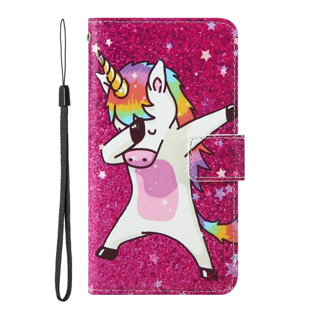 For Samsung Galaxy V Grand Prime Note 4 Edge Grand 2 Alpha S5 mini Duos Avant Star 2 Plus Painted flip cover slot phone Case 07