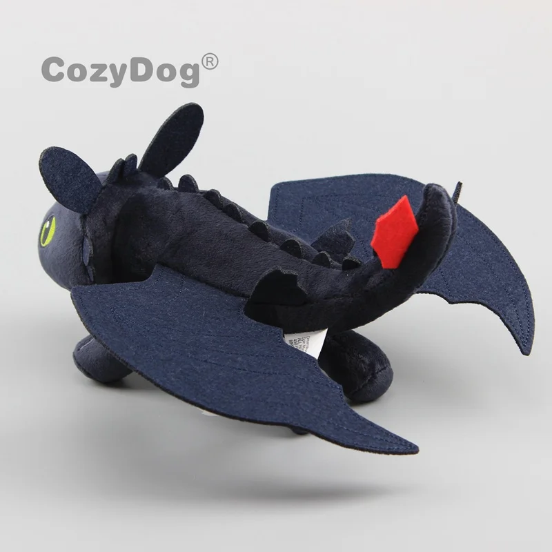 25-60 см Как приручить дракона 3 плюшевый Беззубик игрушки Peluche аниме Ночная фурия светильник игрушки Fury Dragon кукла для детей
