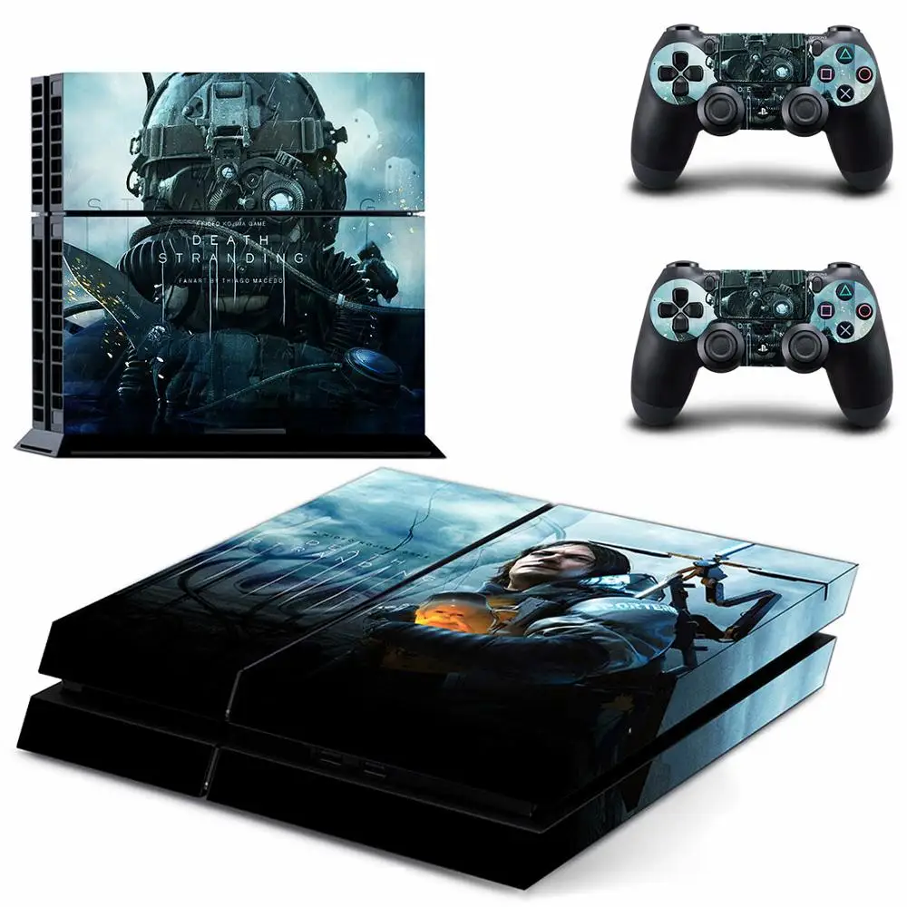 

PS4 Stickers Play station 4 Skin PS 4 Sticker Death Stranding Decal Cover For PlayStation4 PS 4 Console and Controller Skins