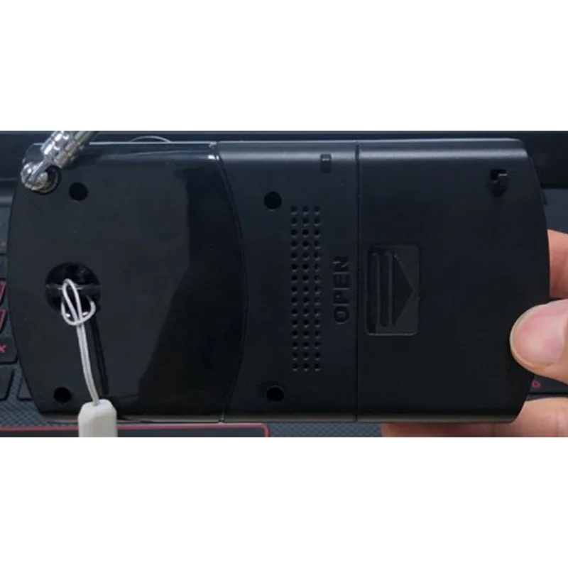 Portable AM FM Radio Pocket with Headphone Jack Best Reception Battery Operated By 2 AA Battery Not Included 