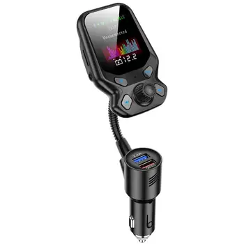 

3.0 USB Charger MP3 Player Bluetooth 5.0 FM Transmitter Handsfree Car Kit Multifunctional Automobile Electronic Parts