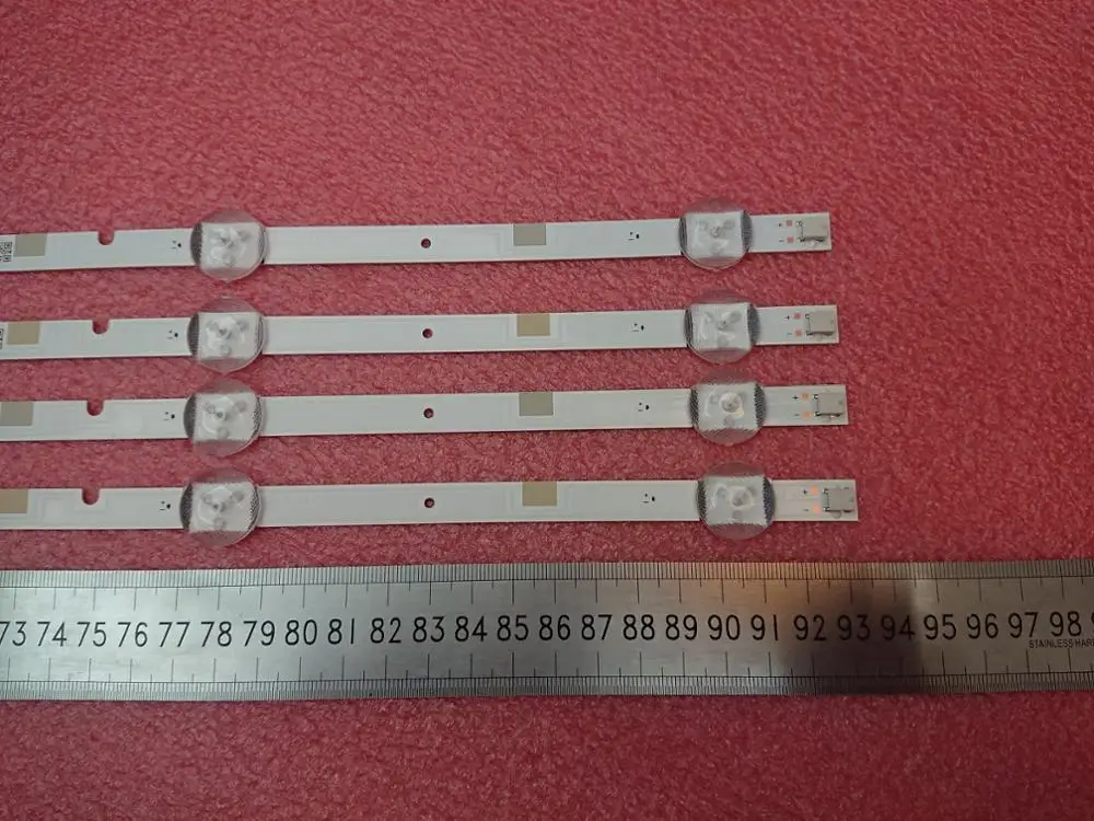 Комплект 8 шт. светодиодный подсветка полосы для samsung UN48J5000AF BN96-37296A 37297A SVS48 FCOM V5DN-480SMA-R4 V5DN-480SMB-R4