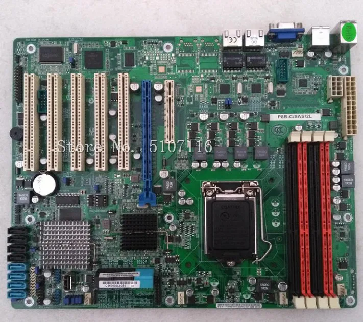 desktop motherboard for P8B-C/SAS/2L 1155 server motherboard will test before shipping