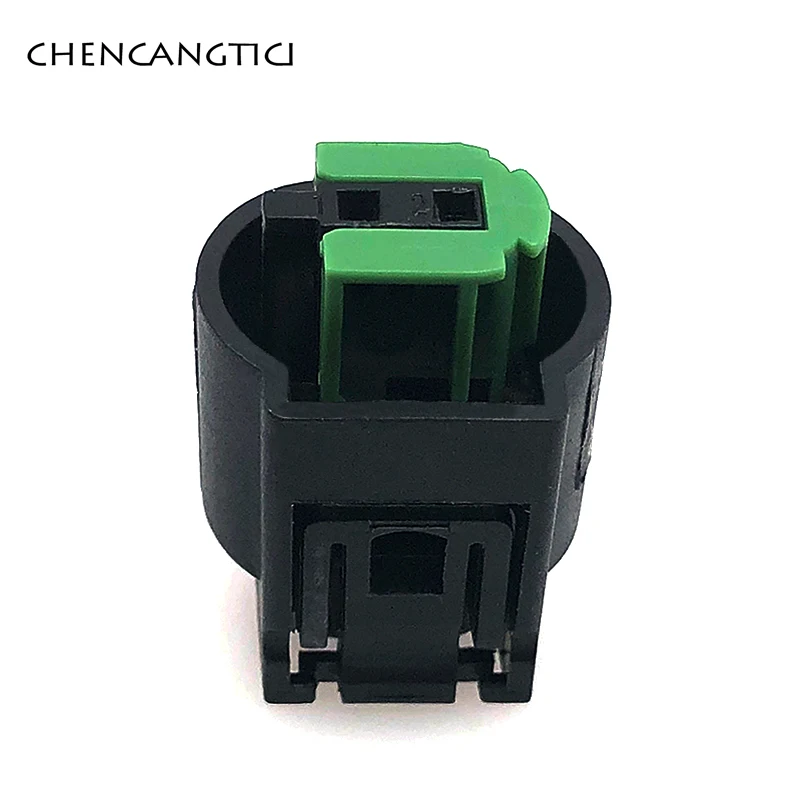 5 Sets 2 Pin Engine Coolant Temp Wire Connector Auto Waterproof Oxygen Sensor Socket Plug For BMW Buick 1-967644-1 968405-1