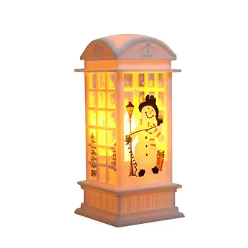 

Christmas LED Lights Mini Lanterns Tea Candles Lamp Christmas Decorations For Home Led Light Christmas Tree Decor New Year