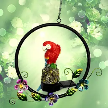 

Retro single head resin LED bird chandelier American country personality aisle bedroom living room lighting study restaurant