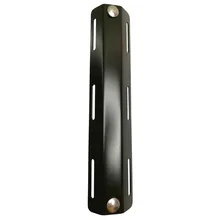 Универсальный технический погружение морской из нержавеющей стали одиночный бак адаптер и винты гайки и шайбы для подводного плавания Bcd Backplate(черный