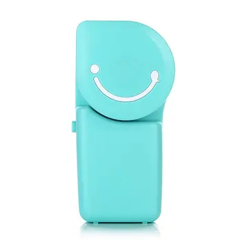 

Portable Mini Home Air Conditioner Fan Smile Face USB Rechargeable Cooling Fan with Lithium Battery Outdoor Travel Handheld Fan