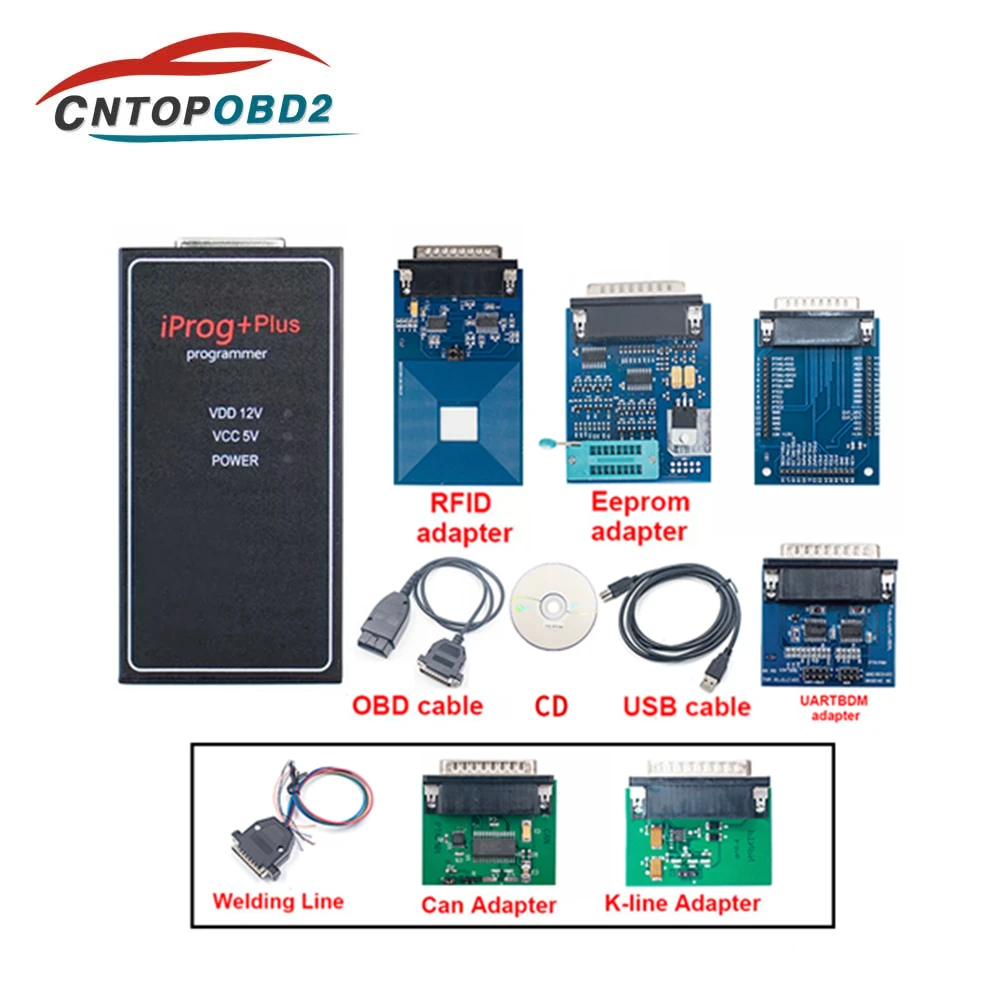 2021 iprog pro V87 Full Iprog + Plus 777 V85 3in1 IMMO/Mileage/Airbag Reset EEPROM OBD2 Auto Key Programmer Tool | Автомобили и