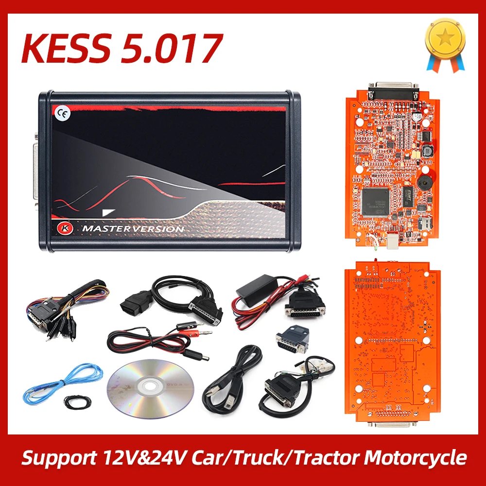 Неограниченный KESS 5 017 KTAG V7.020 OBD2 ECU Программатор без токов v2 Тюнинг Комплект для