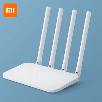 

Xiaomi Mi WIFI Router 4C 64 RAM 300Mbps 2.4G 802.11 b/g/n 4 Antennas Band Wireless Routers WiFi Repeater APP Control Original