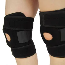 Протектор Эластичный неопреновый коленный фиксатор наколенник поддерживающий ремень Регулируемый ремень наколенники Баскетбол Rodillera Menisco X2