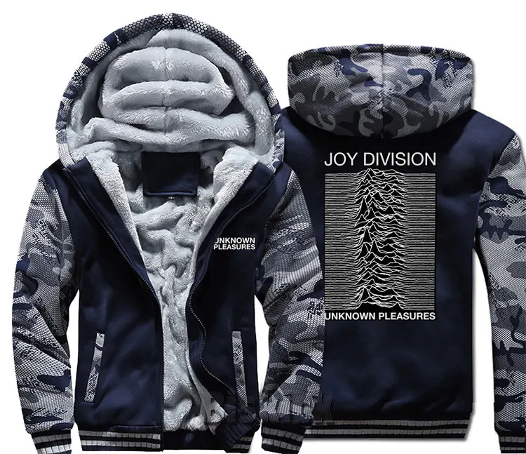 Модные мужские wo мужские теплые толстые пальто куртка зимняя Joy Division Unknown Pleasures уличная бархатная Толстовка Топ Толстовка