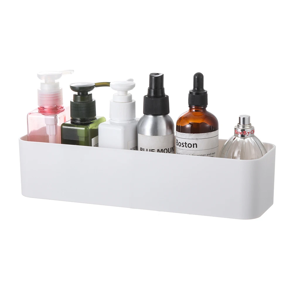 Wall Mounted Office Organizer Cosmetic Storage Box Bathroom Storage Rack Wall Shelf Stand Case School Office Stationery storage tray,office supplies set
