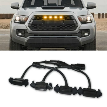 

Set LED Headlight Parts Accessories Car Auto For Toyota Tacoma 2016-2019
