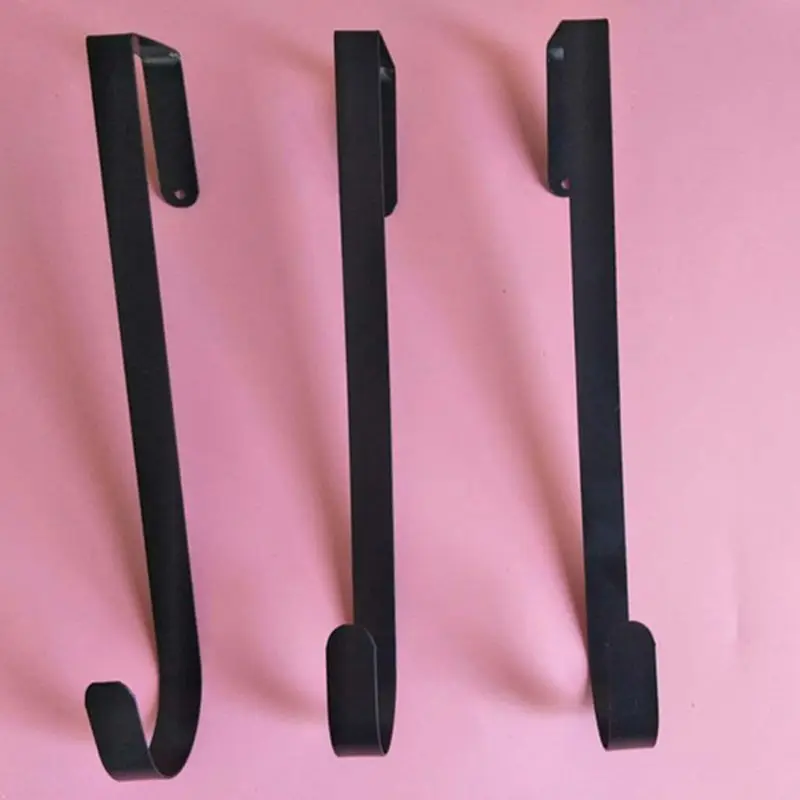 

Door Hook Hangers Removable Storage Rack Organizer For Christmas Wreath Coat Bag Wholesale dropshipping
