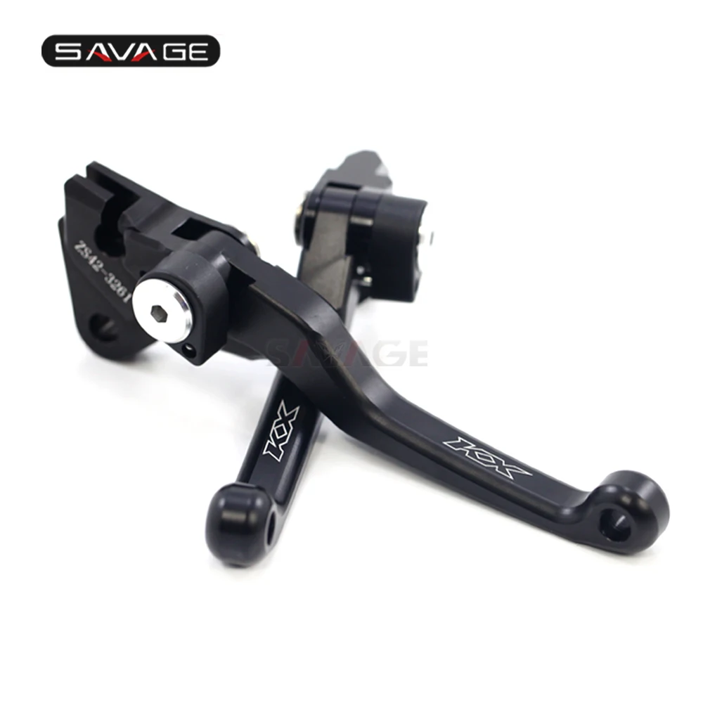 Brake Clutch Pivot Levers For Kawasaki KX65 KX85 KX100 KX125 KX250 KX500 Motorbike Dirt Bike CNC Folding KX 65 85 125 250 500 | Автомобили