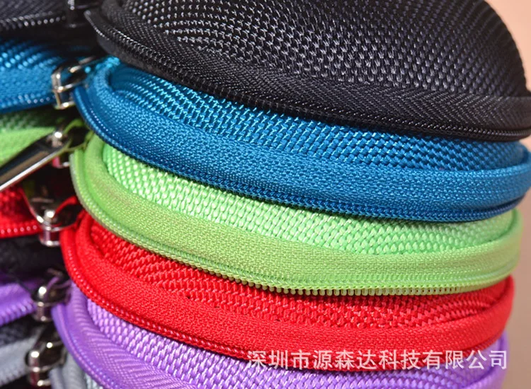 

Headphone Box Earphone Box Small round Bag Storgage Bag round Earphone Bag Hard Compressive Anti-Fall Shock-resistant