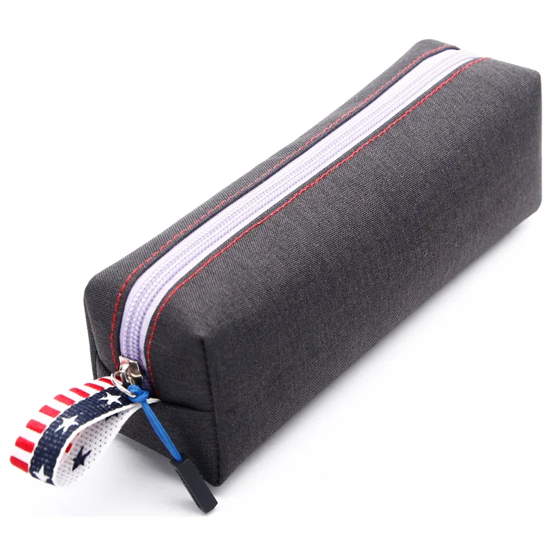 

Pencil Case Men And Women Primary School STUDENT'S Large-Volume Multi-functional Lead Pencil Case Stationery Bags Storage Bag Sq