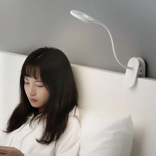  YEELIGHT 5W LED USB Charging Clip Table Light Third Gear Dimming Desk Lamp Smart Clamp On Lights 14