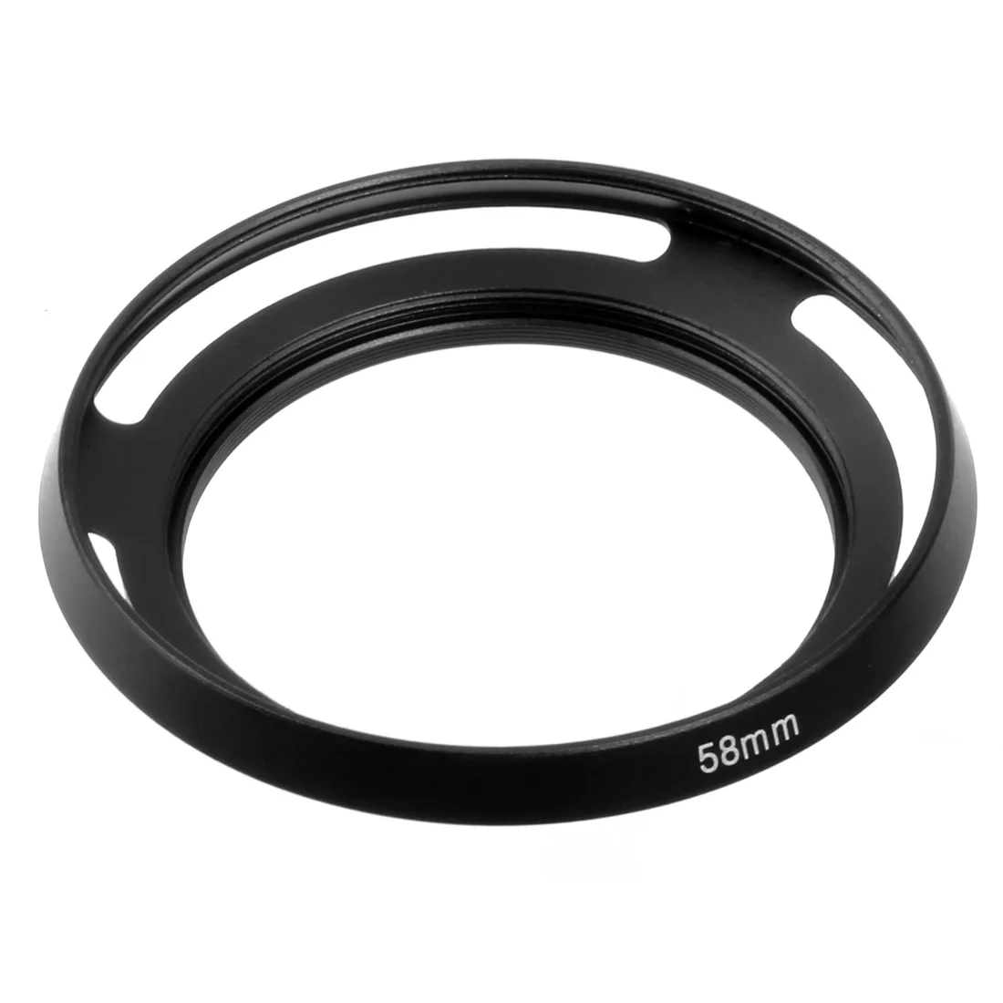 Universal Metal Ultra-thin Hollow Wide-angle Camera Lens Hood For DSLR Cameras 37 39 40.5 43 46 49 52 55 58 62 67mm Accessories