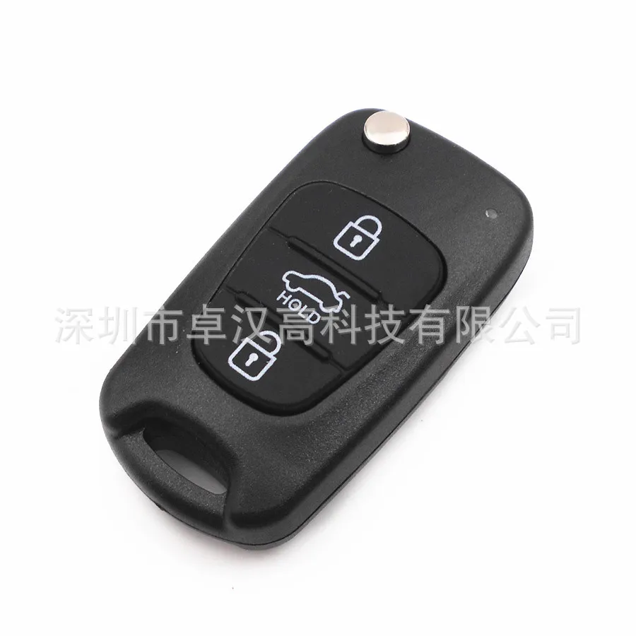 

For Hyundai Equus / Centennial Scoupe Instead of Original Factory Auto Car Key New 3 Buttons Change Car Key Shell