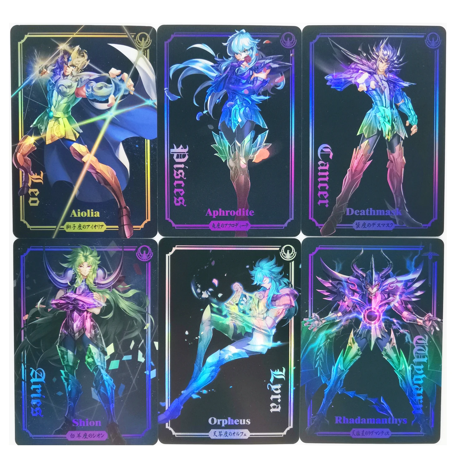 11 Pz/Set San Seiya Dipinto Giocattoli Hobby Hobby Collezionismo Collezione Gioco Carte Anime