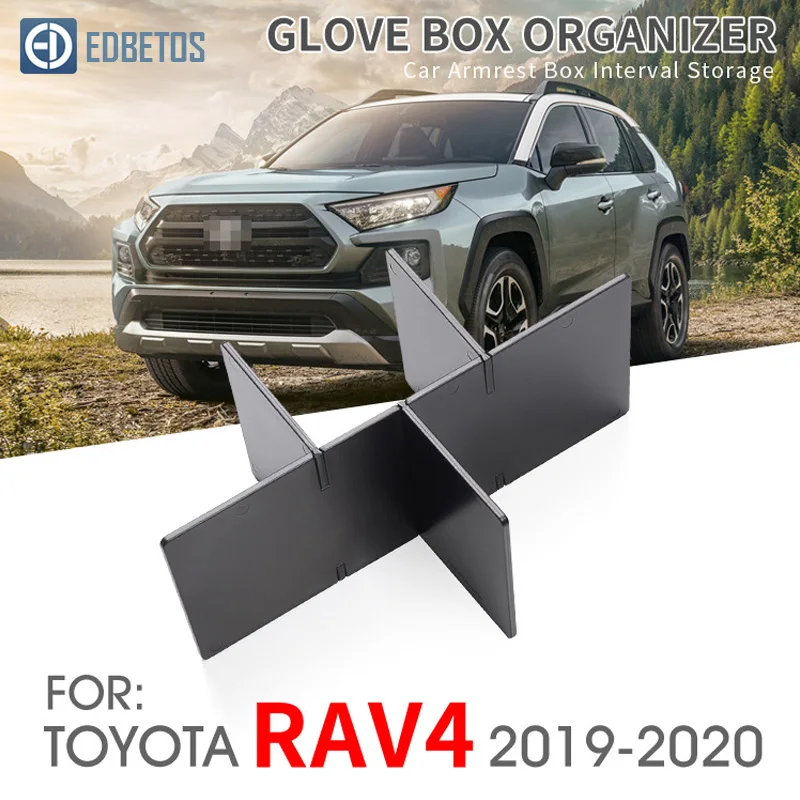 Центральная консоль Органайзер лоток для Toyota RAV4 2019 2020 подлокотник
