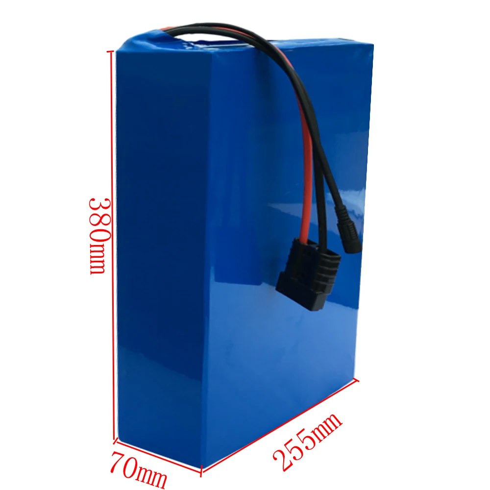 Excellent 48v 50ah electric bicycle battery 48v 50ah Lithium ion battery 48v 2000w Lithium battery with 50A BMS+54.6V 5A charger duty free 4