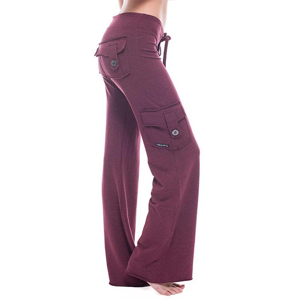 Straight Leg Yoga Pants Plus Size