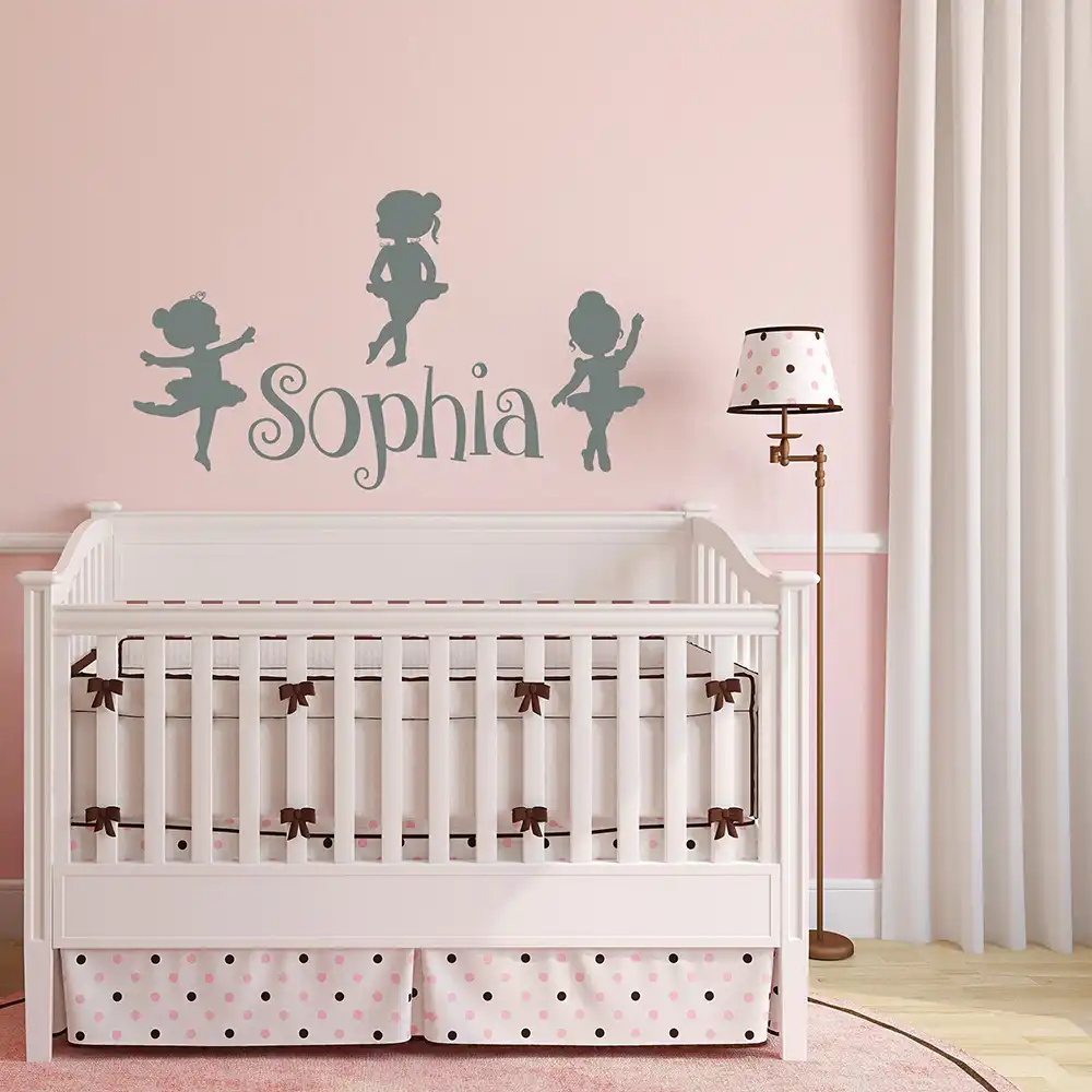 wall stickers nursery girl