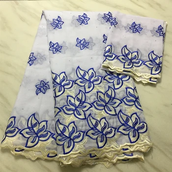 

New Arrival African Lace Fabric 2020 Hot Sale Nigerian Wax Lace French Guipure Beaded Lace Fabric For Nigerian Wedding Party