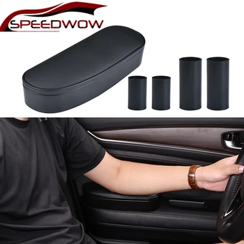 

Adjustable Car Anti Slip Mat Storage Box Left Armrest Elbow Support Anti-fatigue Left Hand Armrest Elbow For Travel Rest Support
