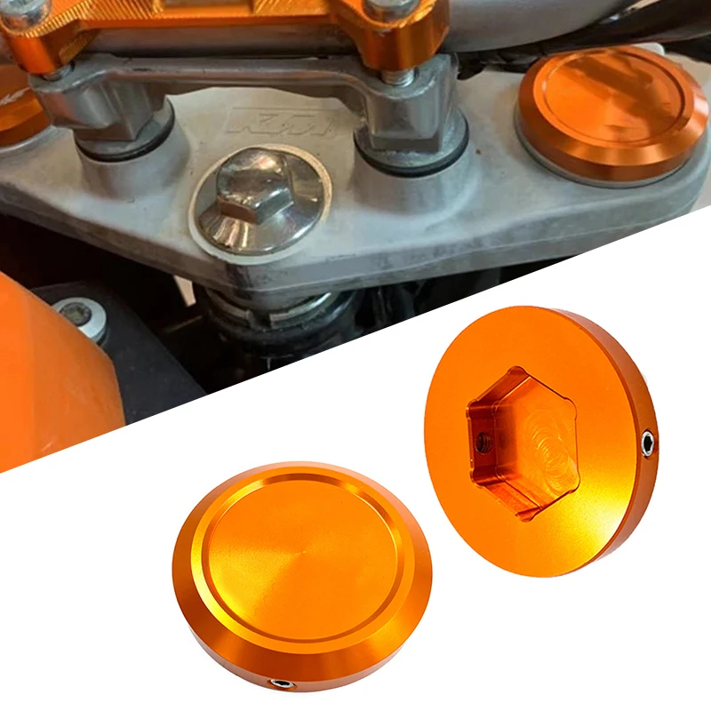 Мотоциклетная передняя вилка подвеска верхняя крышка Кепки для KTM DUKE 125 200 250 390 690
