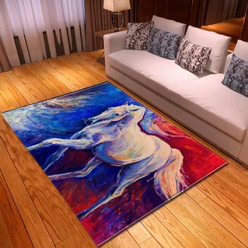 

New Cartoon Animal Pattern Carpet 3D Printed Child Bedroom Play Rug Baby Crawl Floor Mat Kids Room Decor Carpets for living room