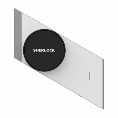 Silver Left Шерлок пароль умный дверной замок беспроводной Bluetooth Встроенный электронный замок приложение телефон Contorl Шерлок замок S2 серебристый/черный - Цвет: Silver Left