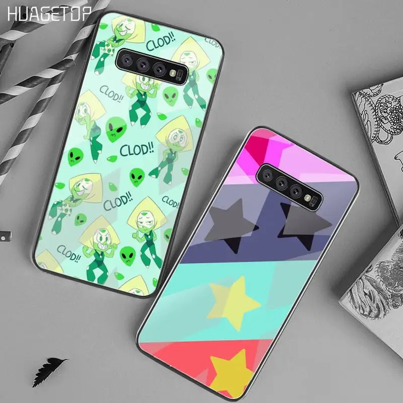 HUAGETOP мультфильм Стивен Вселенная черный чехол для сотового телефона из
