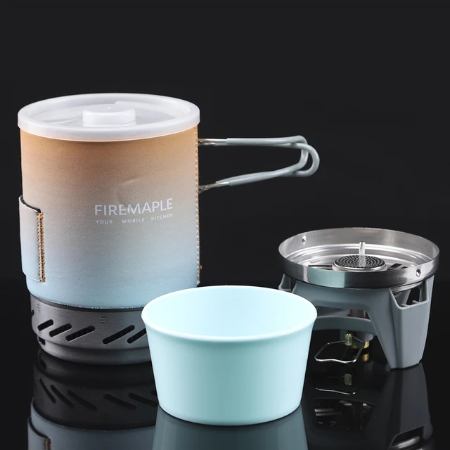 Fire Maple Star X1 Camping Stoves Outdoor Hiking Cooking System With Stove Heat Exchanger Pot Bowl Portable Gas Burners FMS-X1 FMS-X1-2B