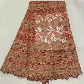 

African Lace Fabrics for Party Dress Nigerian French Swiss Voile Laces Fabric with Rhinestones 100% Polyester 5 Yards 40 Weaving