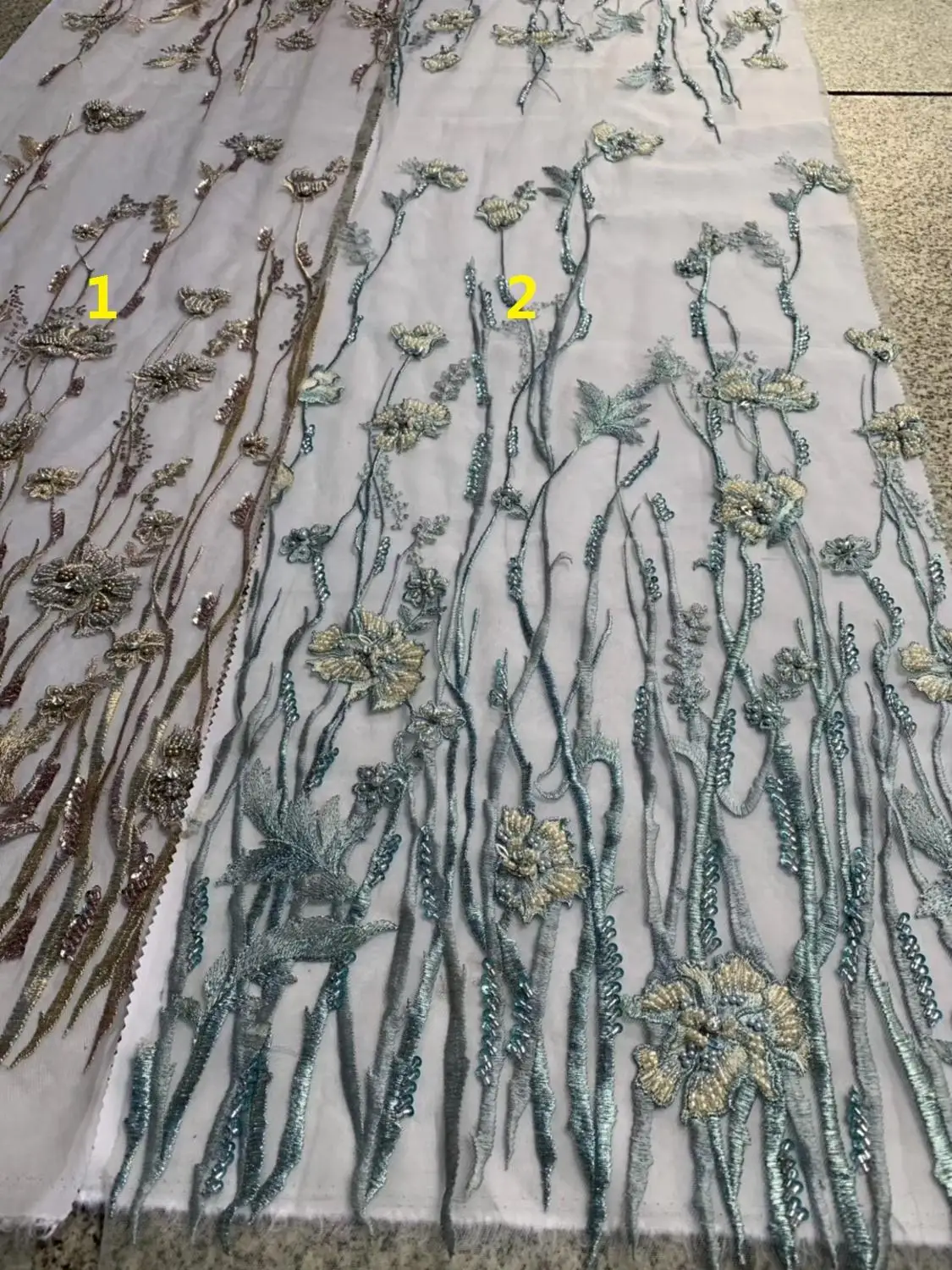

Embroidered Lace Fabric 2019 Latest African Lace Fabric High Quality Nigerian French Party lace fabric for tulle lace fabric